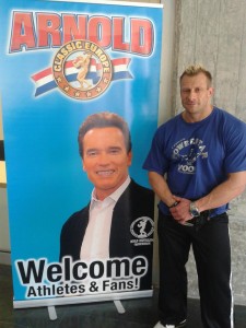 POWERSTAR FOOD Athlet Achim Weitz bei der Arnold Classic 2012 in Madrid