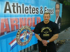 POWERSTAR FOOD Athlet Achim Weitz bei der Arnold Classic 2012 in Madrid