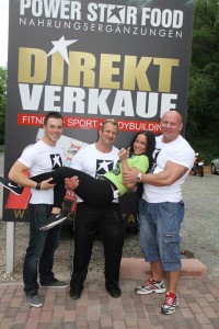 Super Stimmung bei den Sponsorathleten!!!