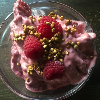 Vegan-Supps Pink Icecream mit Protein